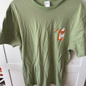 RIPNDIP Olive Green Short-Sleeve Graphic Tee